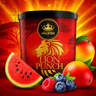 Holster Tobacco Lion Punch